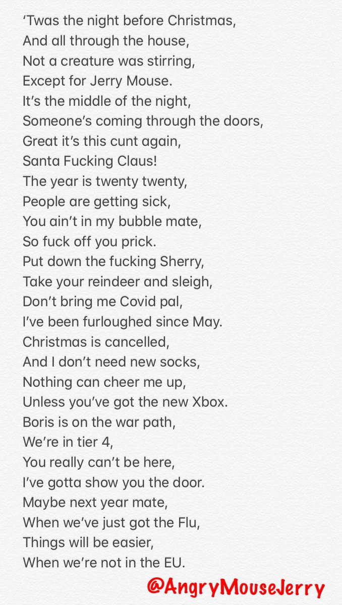 Merry KissMyArse 2020

JM