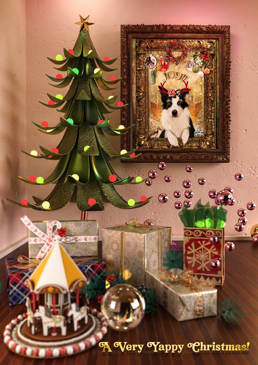 Happy Holidays to friends and colleagues far and wide - I hope you are all safe and well. 

Here's looking forward to 2021!

(Art by Andrea featuring <a href="/BellaTheDogIe/">Bella Zelda Lenahan</a>) amarques.myportfolio.com