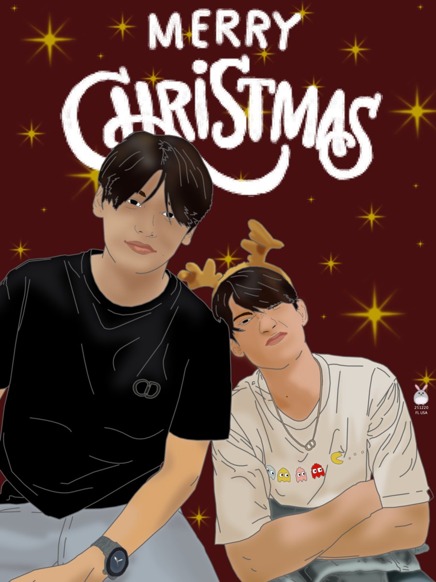 FirstLoveUSA's tweet photo. @firstfh5 @jaestsx @Titletnt @Sixsuperstars Day 25 of First doodles
ITS THE LAST DAY!
MERRY CHRISTMAS TO ALL 🎄🌟
#25DaysofFirstdoodles #First_Chalongrat #first_fh #FirstLoveIsU #JaFirst #JaPhachara #TeddyJa @firstfh5 @jaestsx https://t.co/LJtB3GxI8W