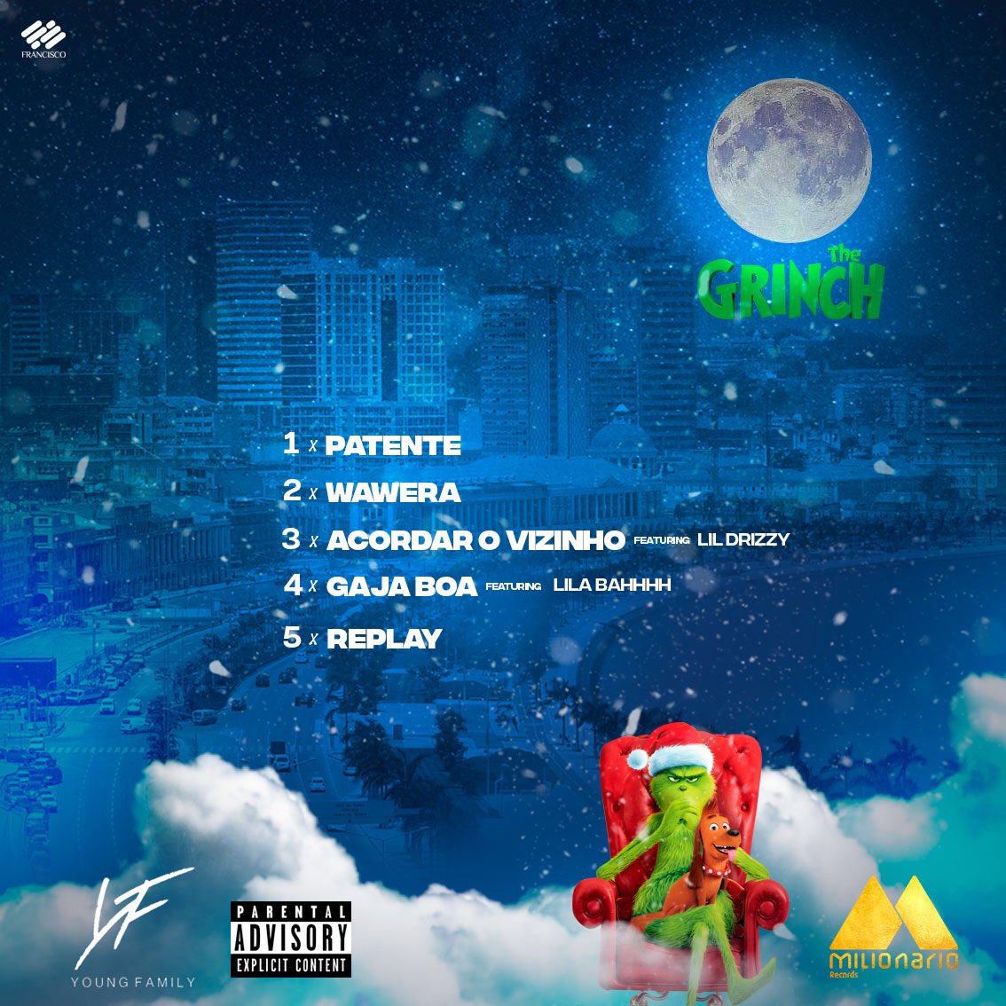 Young_Family_'s tweet photo. A Milionário Records apresenta: *“The Grinch”* de Young Family
S: https://t.co/K7m9ZC9blb
Y: https://t.co/EaPlPW6l2u
#TRRRKEY #MilionarioRecords https://t.co/8IMHpxSFdl