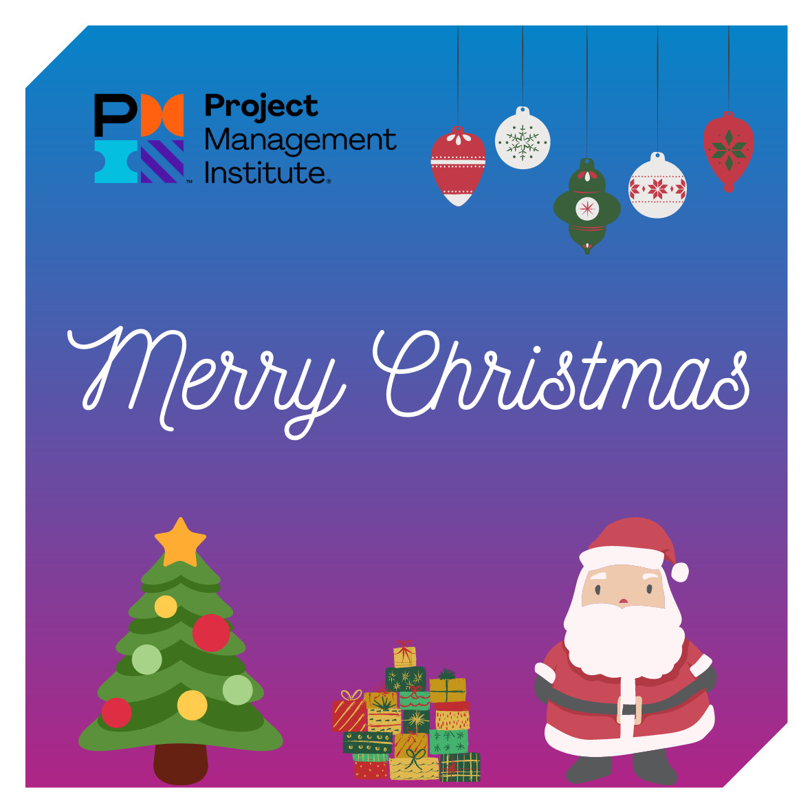 Merry Christmas from the PMI Australia Team! Resist the urge to project manage the perfect Christmas into existence. Sit back, relax, spend time with your families and enjoy your time off! 

#christmas #AUS #projectmanagement #holiday #xmas #family