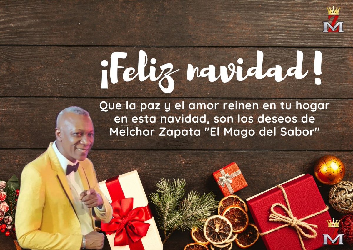 MelchorZapata's tweet photo. Feliz Navidad para tí 🤜🏾🤛🏾🎉🎇🎆🎁🧨🎊
#navidad  #feliznavidad #felices #pascua https://t.co/9vMSHgwuI8