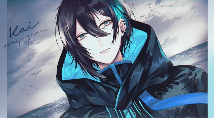 #灰画 

冬の海
※衣装捏造 