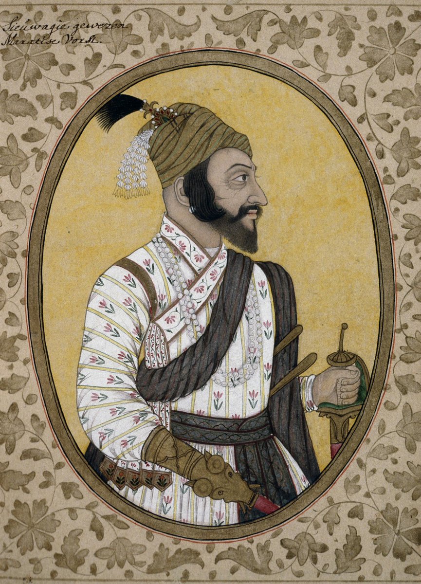 Deccan Portrait of Shivaji, 1680-87