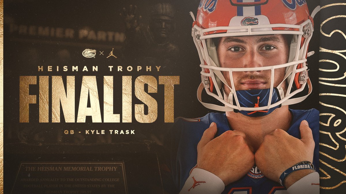 Heisman Finalist. <a href="/ktrask9/">Kyle Trask</a>
