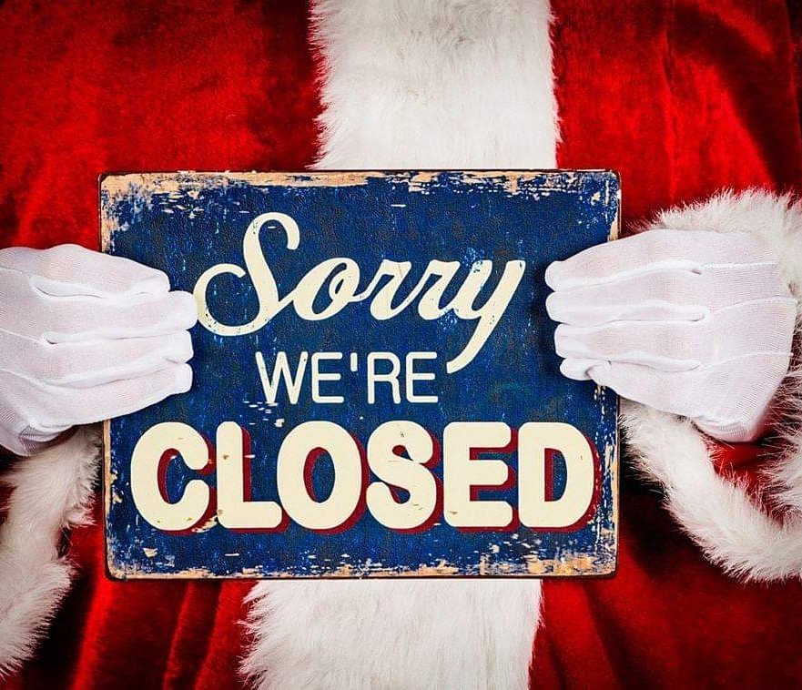 Sorry cowboys, we're closed on Christmas Day but we're open again on Boxing Day from 11:30am. See you then! 🤠