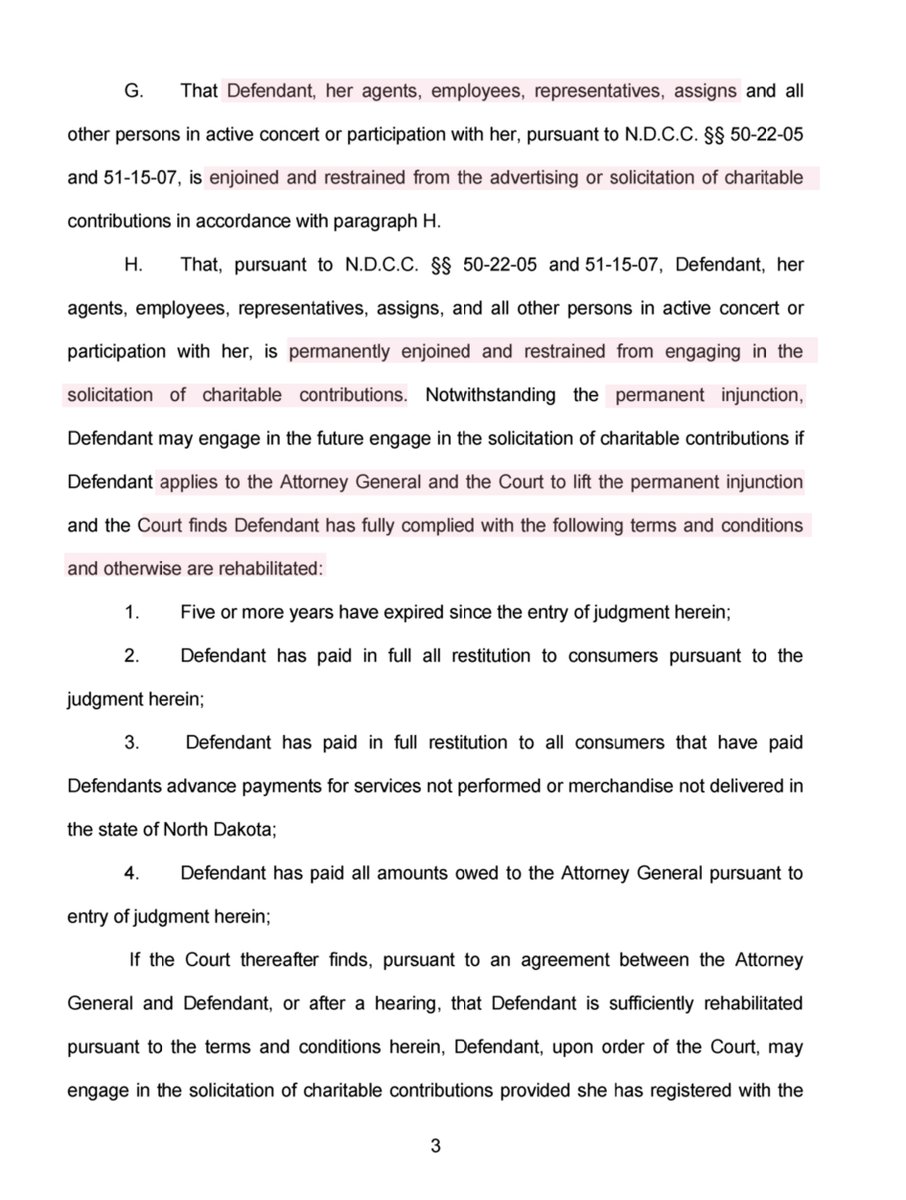 I do NOT understand how Kraken-Wood have yet to be sanctions and/or disbarred. They have repeatedly filed fraudulent Affidavits and/or Declarations, forged documents. But filing Terpsichore “Tore” Maras-Lindeman declaration is why people hate attorneys https://attorneygeneral.nd.gov/sites/ag/files/documents/RecentActions/2020-09-14-MagicCityChristmas-Judgment.pdf