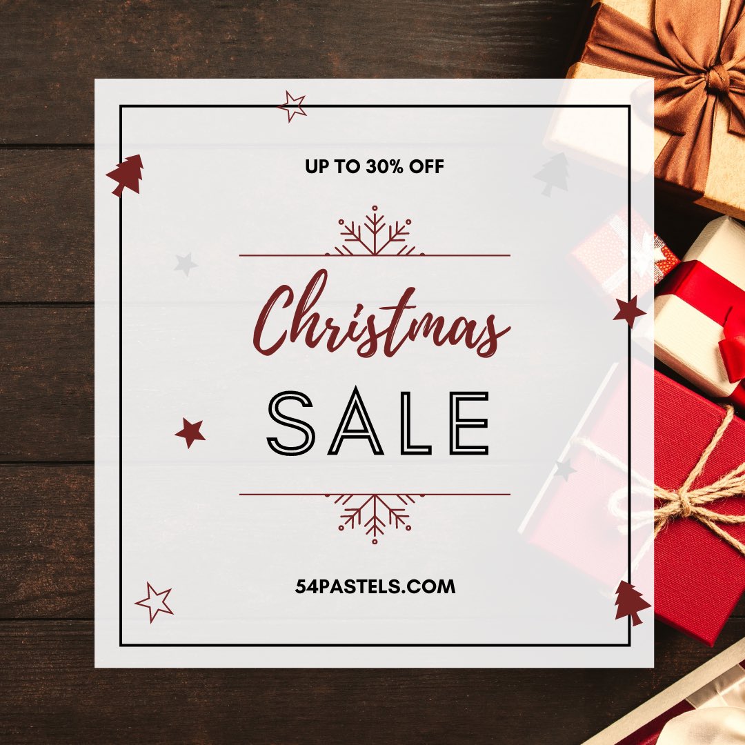 54pastels's tweet photo. Last minute shopping? We got you! We’ve extended our Christmas Sale till Jan 1 with fast and free shipping within the US! 
Shop now at https://t.co/2Zkw1JhHDg 
#ChristmasSale #lastminutegifts https://t.co/GCsKj3vTmJ
