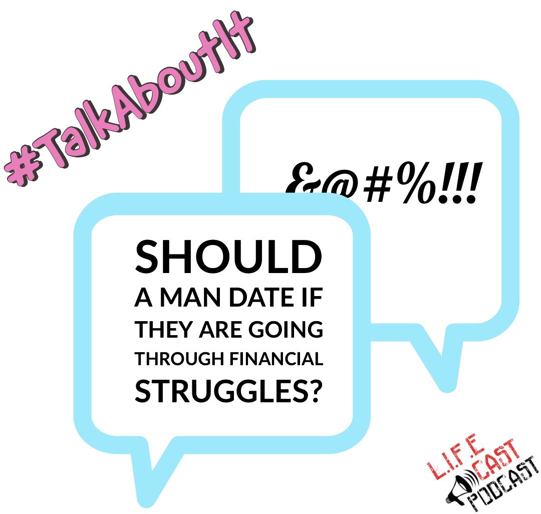 Hey LIFErs what are your thoughts on this one?
..
..
Should men who are having financial issues date?
..
..
Let us know your thoughts in the comments!
..
..
#blackpodcasts #dopeblackpods