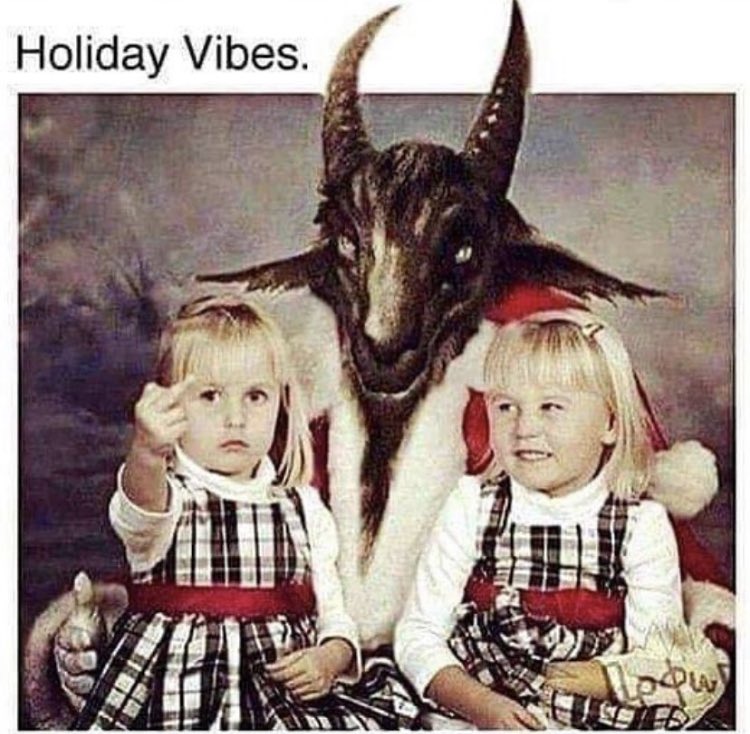 A few of my personalities vibin, being festive ✨