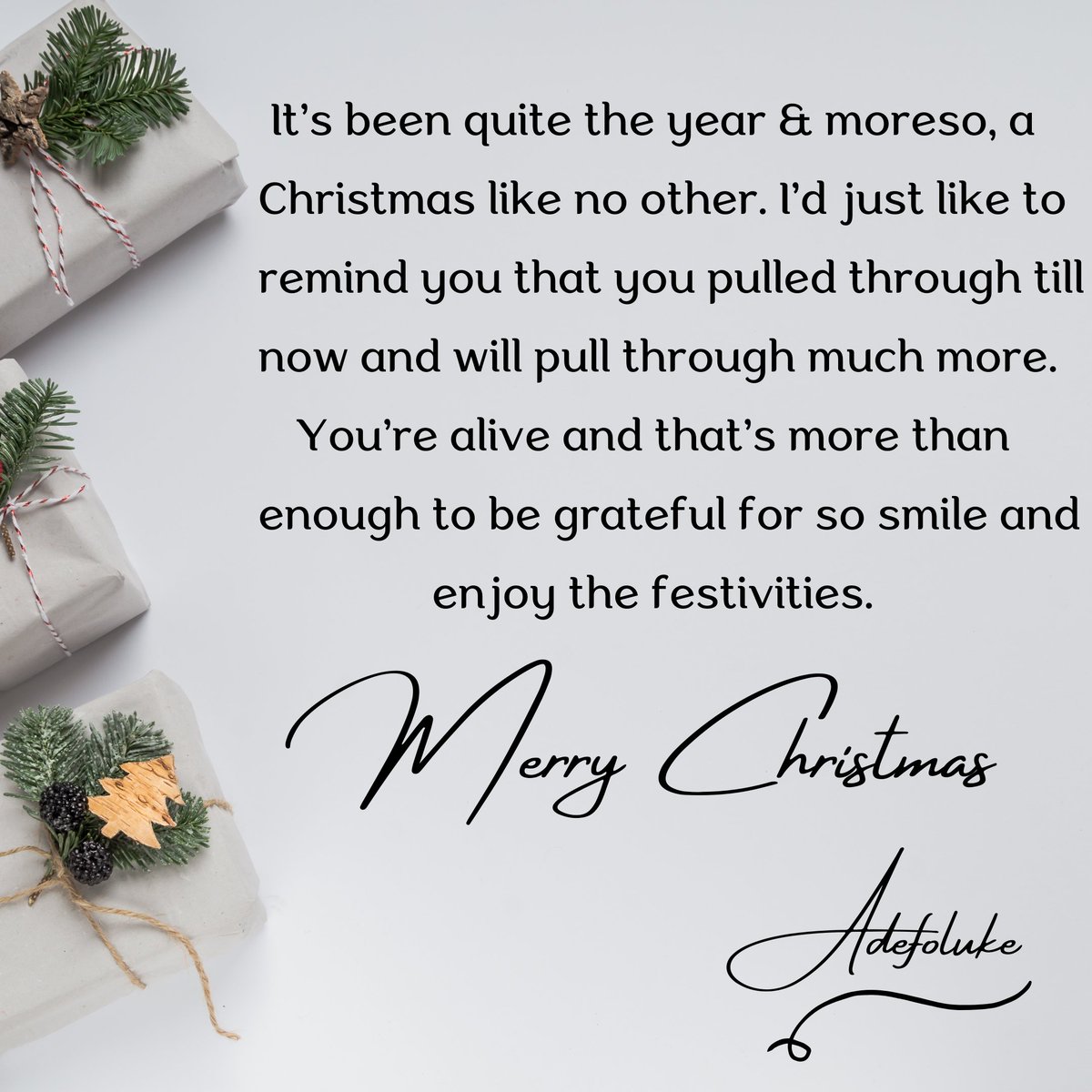 Foluflenjour's tweet photo. Merry Chrismas beautiful people 🎄🥰 https://t.co/yiMsMIIxFe
