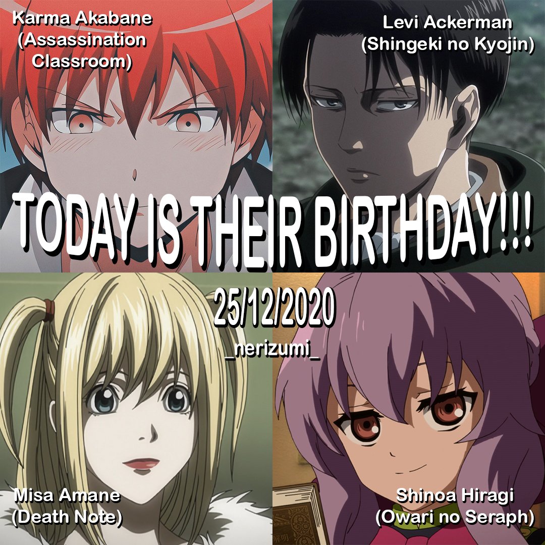 List Of Anime Characters Born On May 14th Canon Birthdays