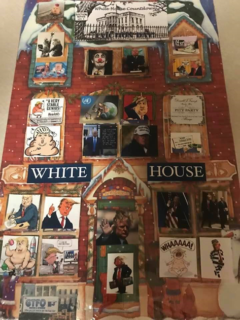 dvillella's tweet photo. @realDonaldTrump You have never fought for anyone but yourself.
I can't wait until January 20.
I even made myself a White House Countdown to Eviction calendar.
Bonus: For each day I check off, I get chocolate. https://t.co/2ycQMyHdJc