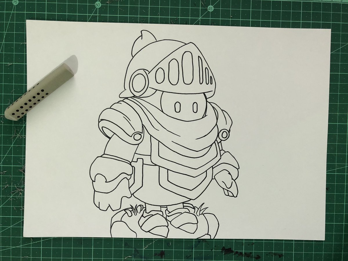 arkaith's tweet image. Bean art. Color coming soon.  #FallGuys #FallGuysGame #FallGuysArt @FallGuysGame