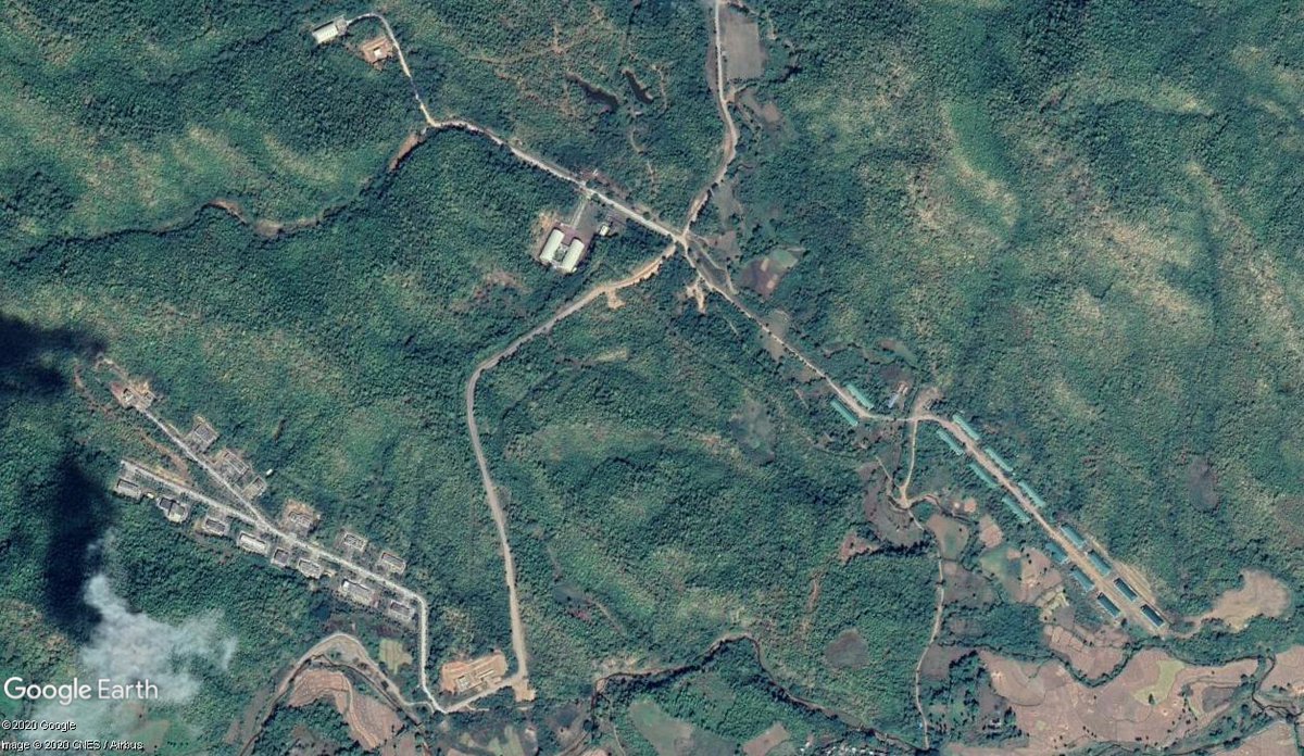 Ka Pa Sa 14. This site has been alleged to be a North Korean-built missile factory. 19.988155° 94.444311° https://www.bbc.com/news/world-asia-pacific-11966136