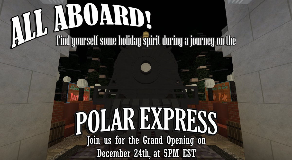 imaginearsclub's tweet image. All Aboard!!! We wish everyone a Happy Holiday, and wish to invite everyone on a ride on the Polar Express! For Magical night on the rails! Only on #imaginearsclub #iears #Disney