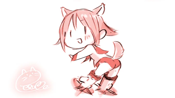 メリクリッスマース玉ぺろサンタのクリスマスプレゼントなんじゃ26まいめがも@空気読まないさん()からのリクエスト「ストライクウィッチーズの宮藤芳佳ちゃんをぺろ先生風でおなしゃす<(_ _)>」#ぺろサンタ2020 
