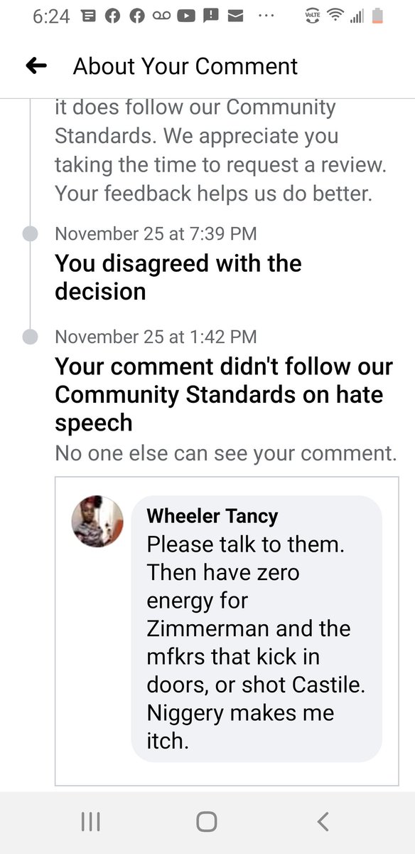 NubiancebB's tweet photo. @Facebook 
@nettablack

https://t.co/qu9MRZcO5c
But I can't post my comment??? This wouldn't be the only one...What exactly is the difference? We both made a point. https://t.co/c9ba1rAsgZ