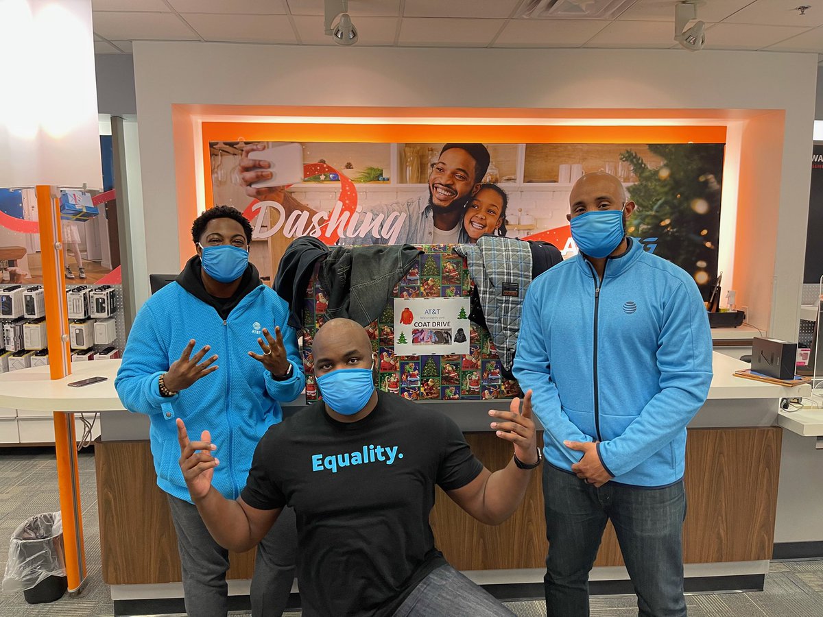 Management Team coming thru driving engagement while giving back for the holidays!!! AT&amp;T Retail in Gastonia “Ca$house” NC!!! COAT DRIVE for Family’s in need CHARLIT🔥🔥<a href="/jerryfornwalt/">Jerry Fornwalt</a> <a href="/404girl/">Betsy Francis</a> <a href="/MarqRodgers/">Marq Rodgers</a> @Manuela0618  <a href="/HenryLeeGomez/">Henry Gomez</a> <a href="/RyanALahr/">Ryan Lahr</a> <a href="/EricGrable3/">Eric Grable</a> @Migzz86 <a href="/TheRiley33/">Daniel Riley</a>
