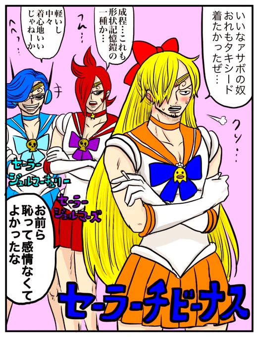 セーラーゴムーンの仲間達⭐️?⚡️ 