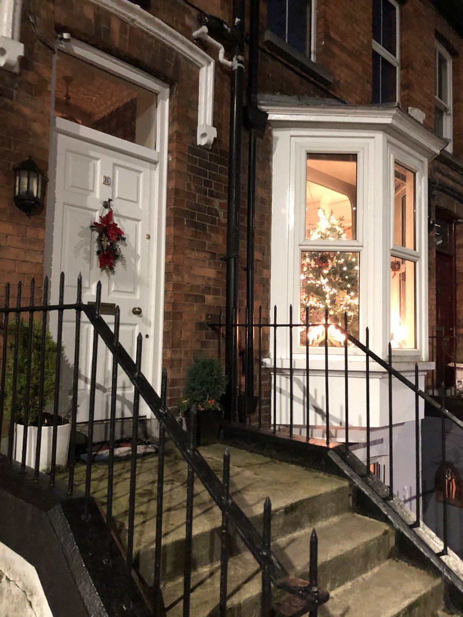 There are people who say no one lives in Georgian Limerick. We know it is not true. The windows do not lie! Great to see these lovely Xmas shows.