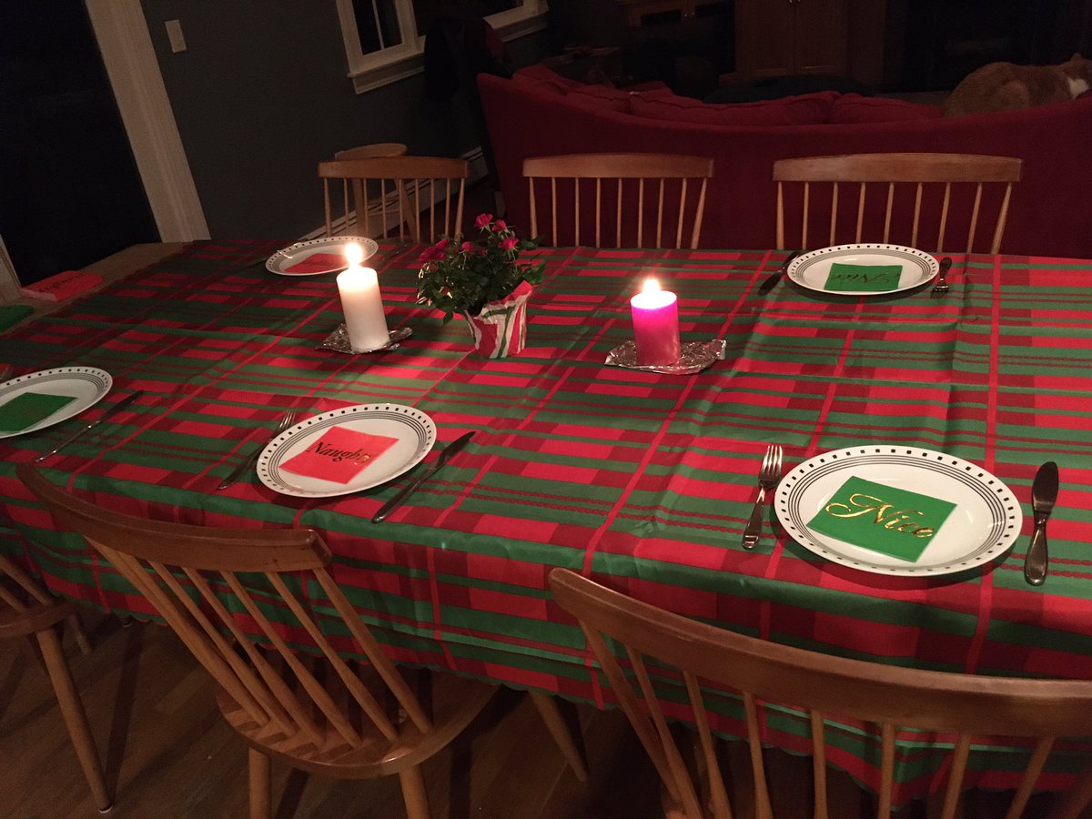 JenLPackard's tweet photo. Our Christmas Eve dinner will be small but we’ll still make it special #ChristmasEve2020 https://t.co/IRpyMnBGSm