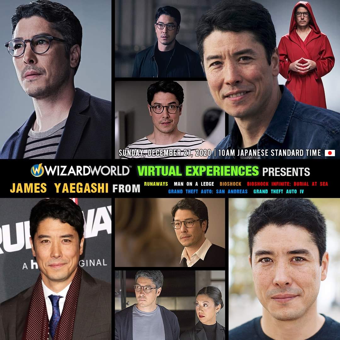 Join <a href="/jamesyaegashi/">jamesyaegashi</a> THIS SAT (Dec 26) 5pm PT / 8pm ET &amp; tune in to #MarvelVirtualExperiences

Attend sessions on comps &amp; mobile.

Enjoy a FREE panel! Participate in live chats! Get  photo ops, recorded messages &amp; autos w/ additional purchases!

🎟️wizardworldvirtual.com