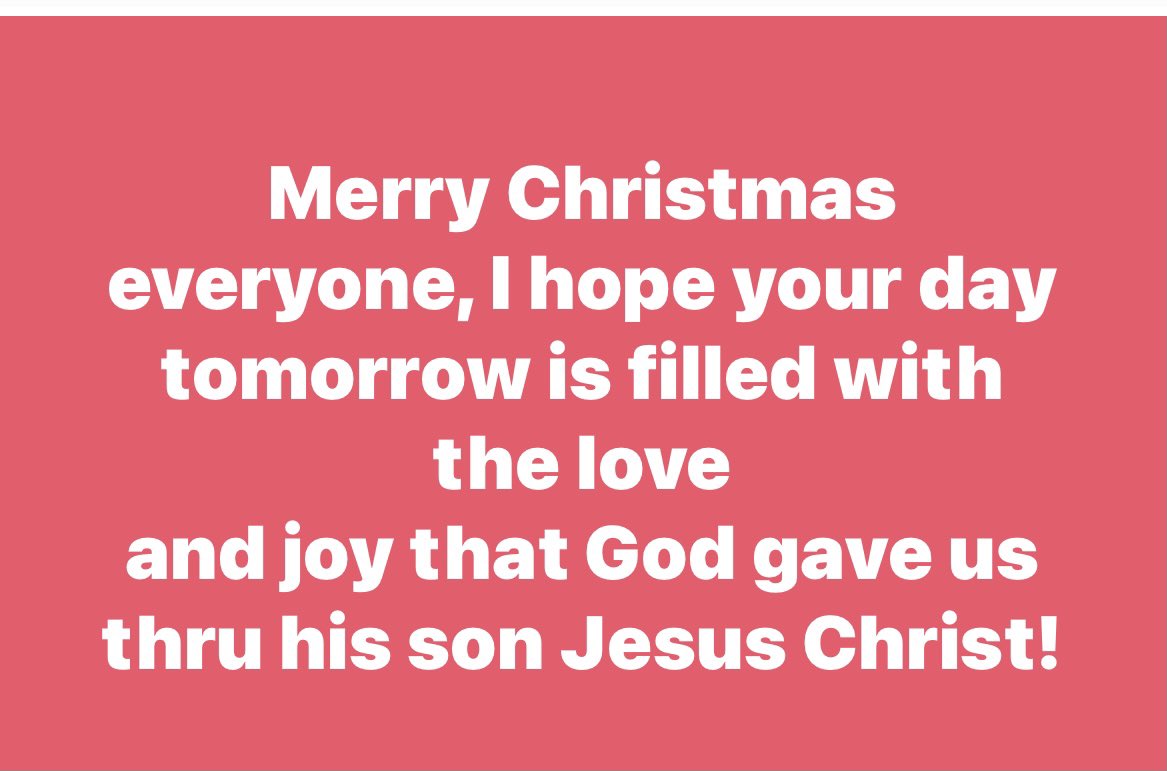 tivey4866's tweet photo. MERRY CHRISTMAS!! https://t.co/hiLtVMRxz7