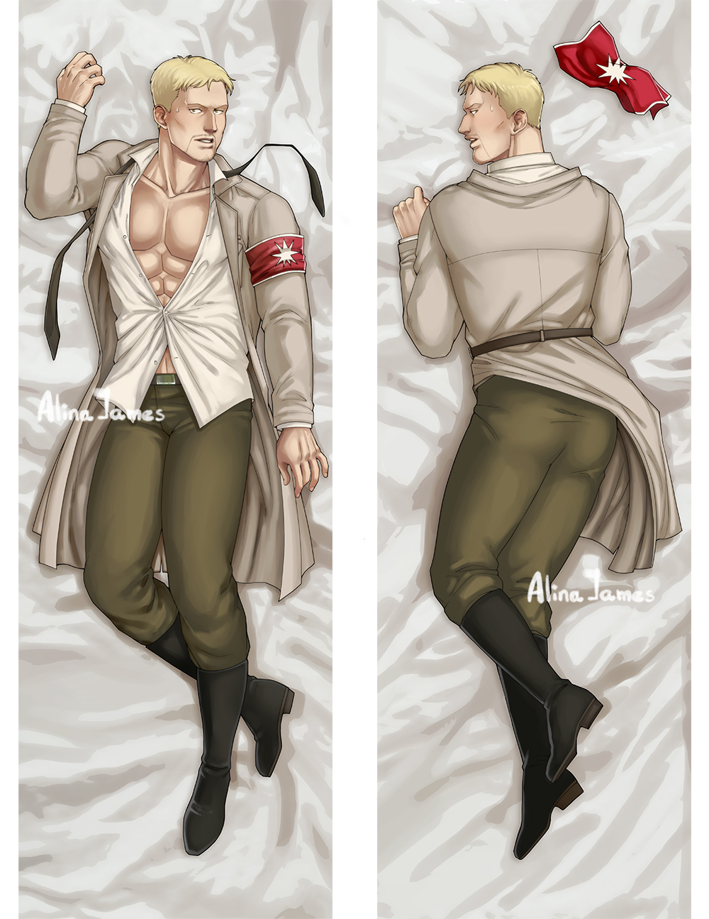 Aot body pillow discount