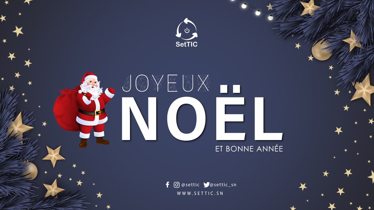settic_sn's tweet photo. SetTIC et toute son équipe vous souhaitent un joyeux #noël en famille  

#SetTIC 
#GestionDesDéchets https://t.co/AET9QRIyzX