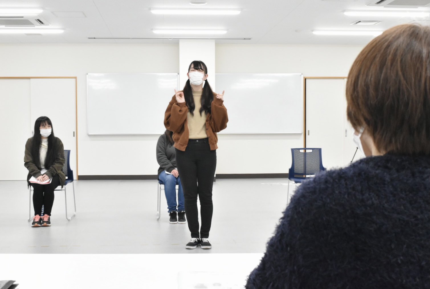 中央アートスクール アニメドラえもん のび太役 声優大原めぐみさんが所属している 有限会社ケッケコーポレーション様との校内 オーディションを実施致しました 今回のオーディションは生徒にとって飛躍の場になったと思います 貴重なお時間いただき