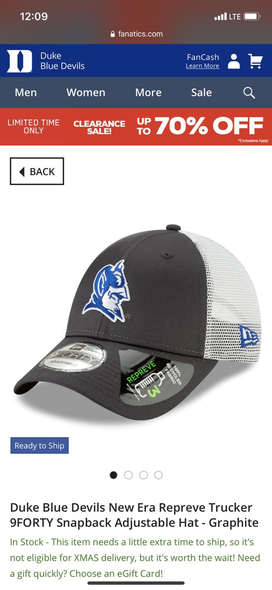 M_Bulger19's tweet photo. Okay folks.. Christmas. Day. Giveaway. 🔵😈.. retweet this tweet for a chance to win! Picking the winner 24 hours from now. Gonna be buying the lucky fan whichever of these Duke hats they want.. 🔵😈🧢 Good luck.. last giveaway of 2020. 🎄🎄🎄🎄#DukeGiveawayChallenge https://t.co/QL9ugodcLJ