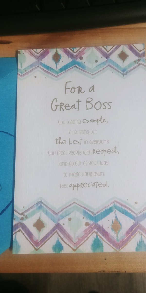 I ran the night team at Rancho Cordova for 2 weeks.  I can't even express the feelings I got from getting this from the unload team.