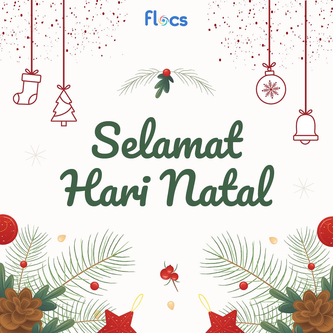 flocsdotco's tweet image. Selamat hari natal untuk teman-teman flocs yang merayakan. Semoga kebahagiaan dan kedamaian selalu memberkati kita dan keluarga

#flocs #YourTrustInSocialDigitalLife #natal2020 #SelamatHariNatal
