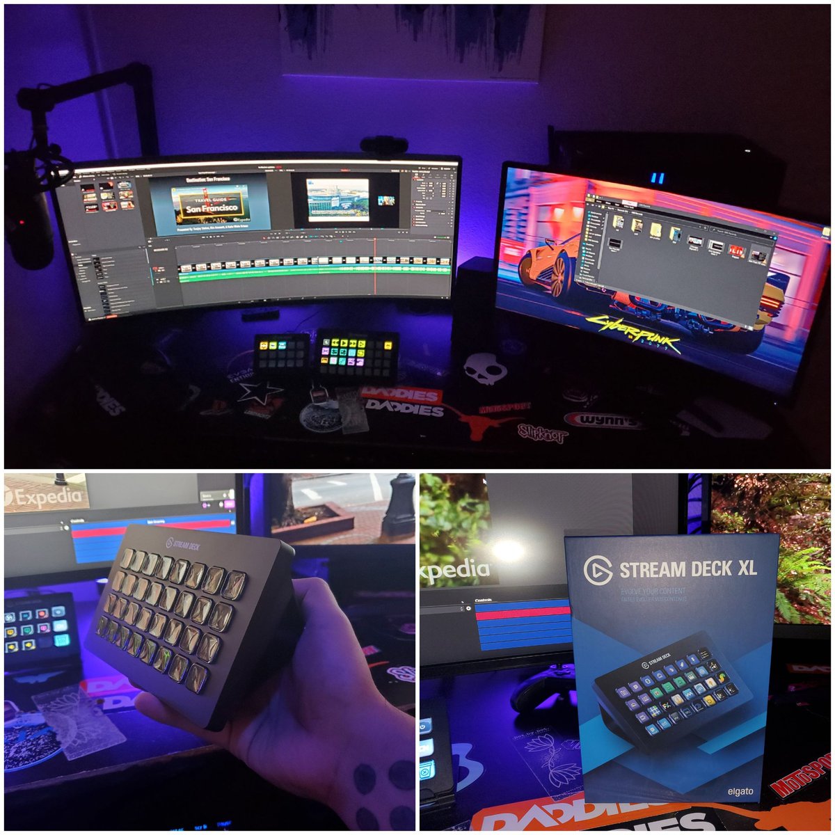 OCsixx's tweet image. Should have gotten the XL sooner @elgato