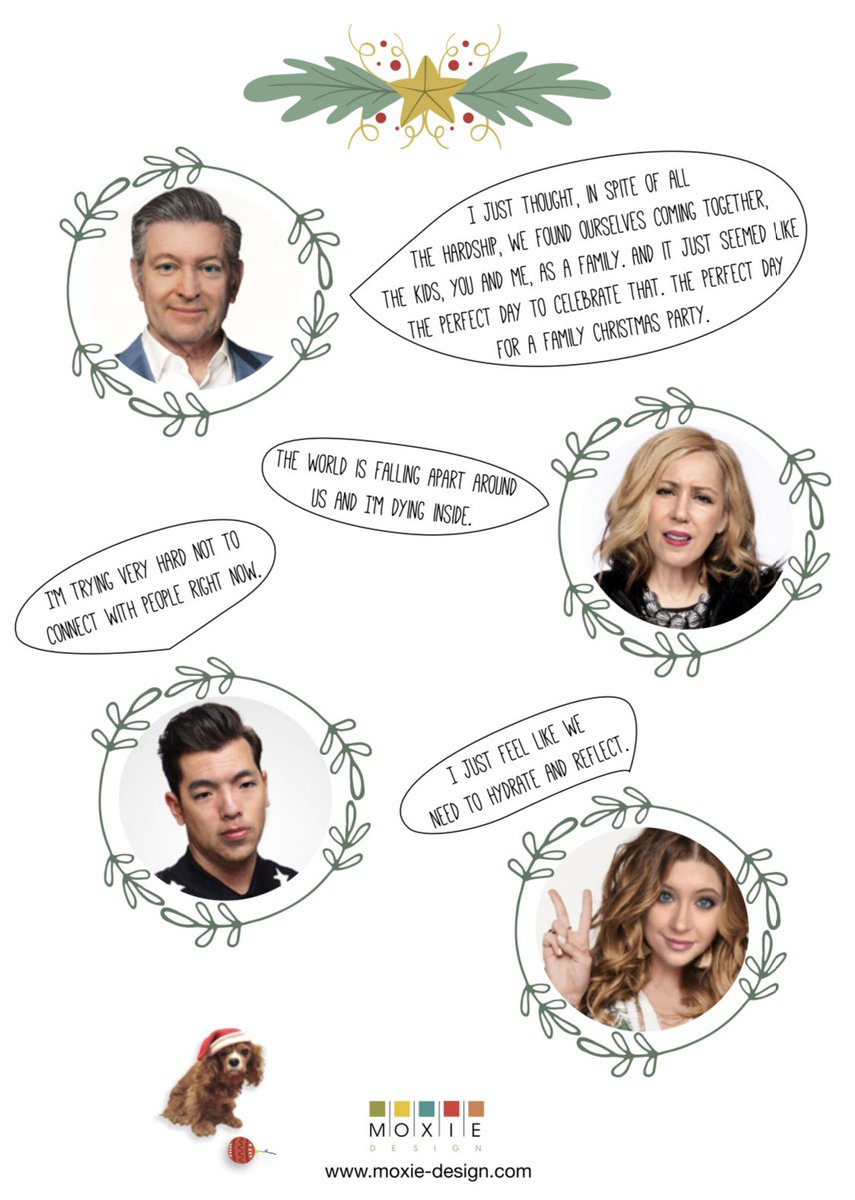 bridgette_rob's tweet photo. Ew David, 2020 was like, so terrible. 2021 though, love that journey for us. Happy holidays from the O’Robertsons! Per usual, my mom killed it with the card. @danjlevy @Realeugenelevy @annefrances @SchittsCreek https://t.co/iLiccejGmn