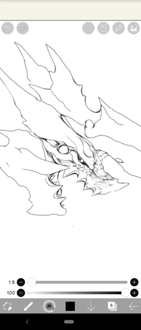 ブラキディオスを描き始めました!
#イラスト好きな人と繋がりたい 
#絵描きさんと繋がりたい 
#ブラキディオス 