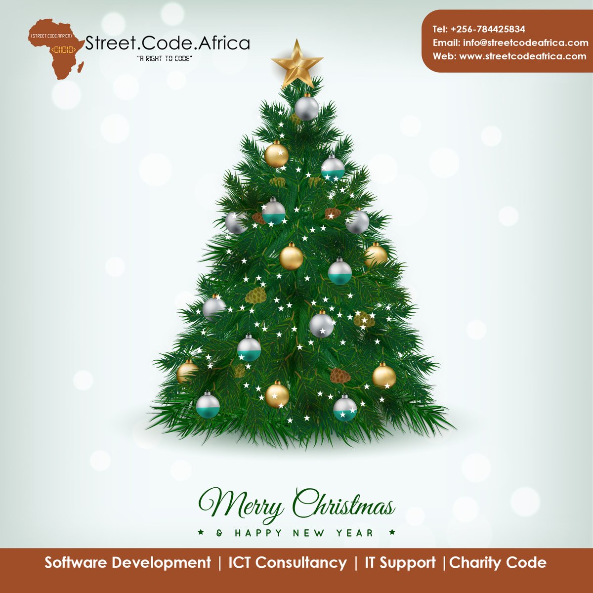 CodingAfrica's tweet image. Merry X-mas &amp;amp; A Happy New Year #CodingAfrica #MerryXmas