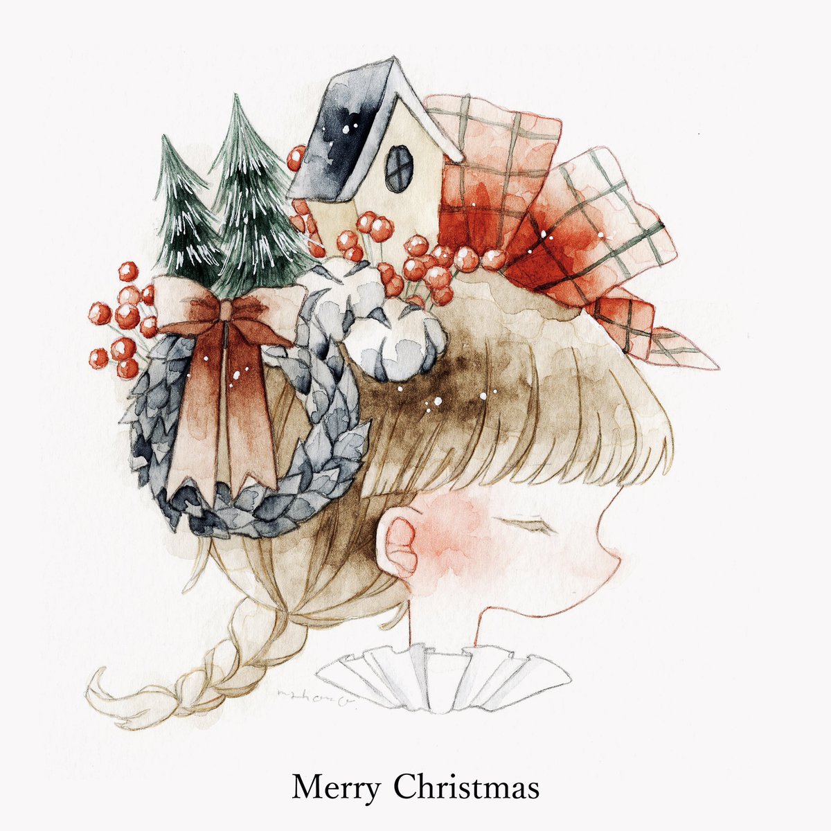 「Merry Christmas ? 」|まほろのイラスト