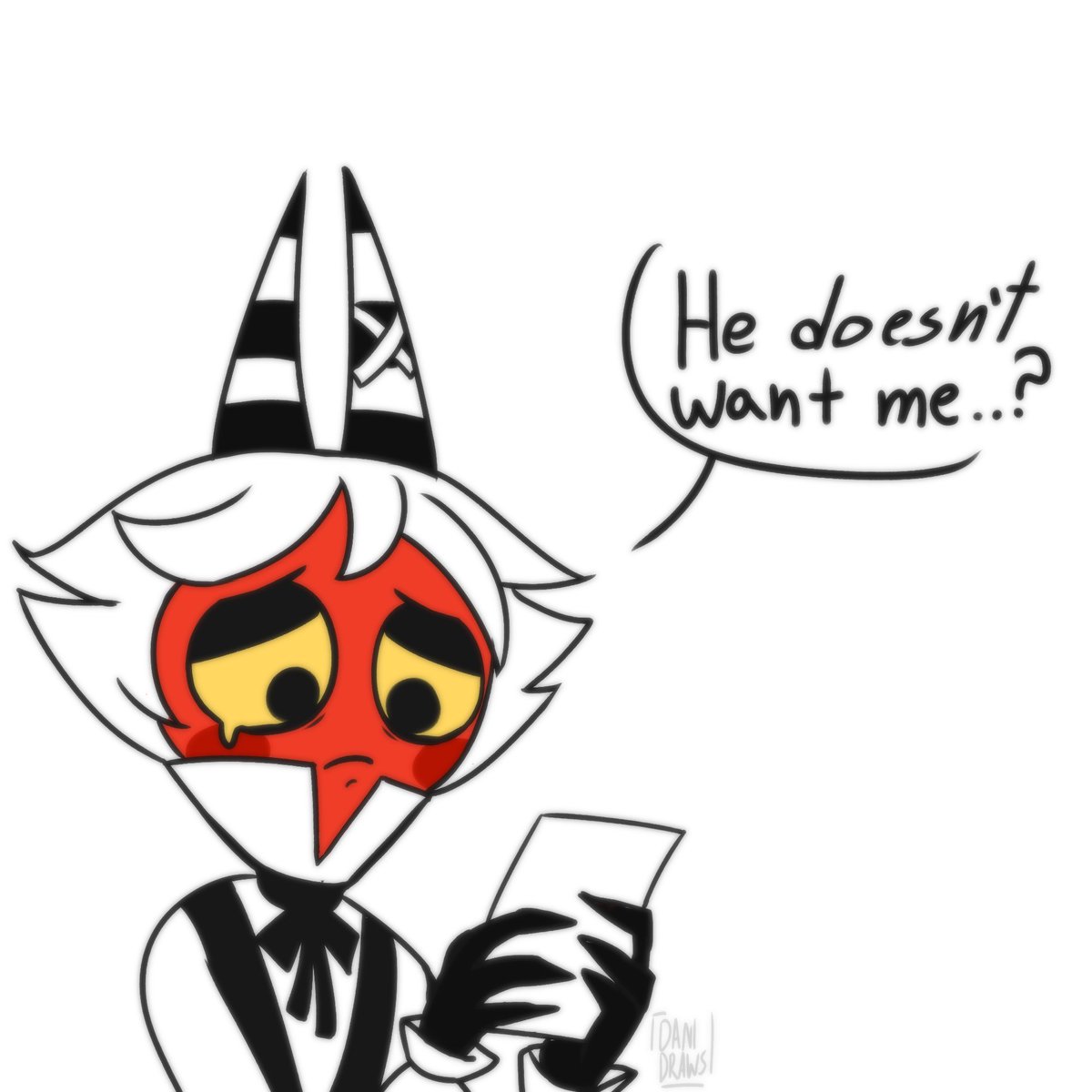 DaniDraws666's tweet photo. Honestly the worst thing i've ever made #HelluvaBoss #ServantImp #IgnoreMe https://t.co/y06W7TEKji