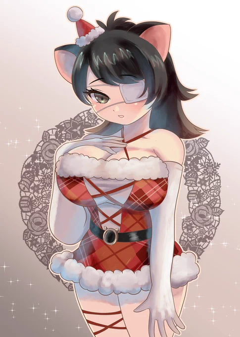 クリスマスのオーストラリアデビル
「私のサンタ服だけ、なんか小さくないかな?」 