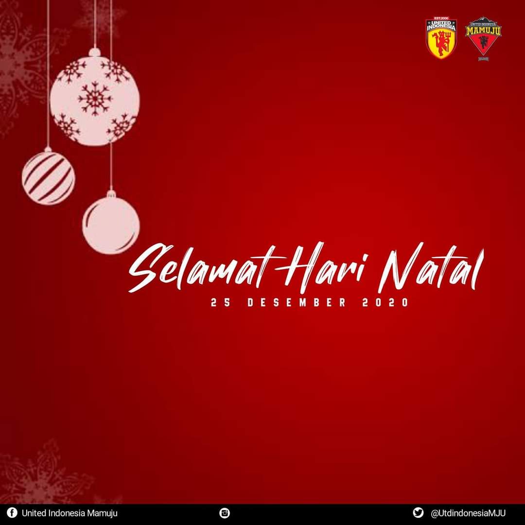 United Indonesia Mamuju Mengucapkan Selamat Hari Natal 25 Desember 2020 Untuk Saudara(i) Yang Merayakan🎁🎅🏼🎄