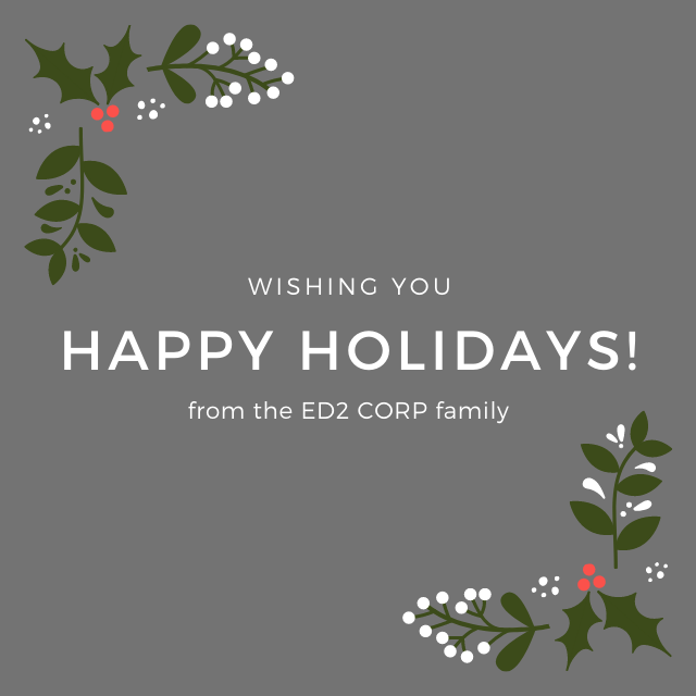 ED2_Corp's tweet photo. Happy Holidays from the #ED2CORP family!

#5G #ed2corp #mmwave #making5Ghappen https://t.co/0wFPMDo95D
