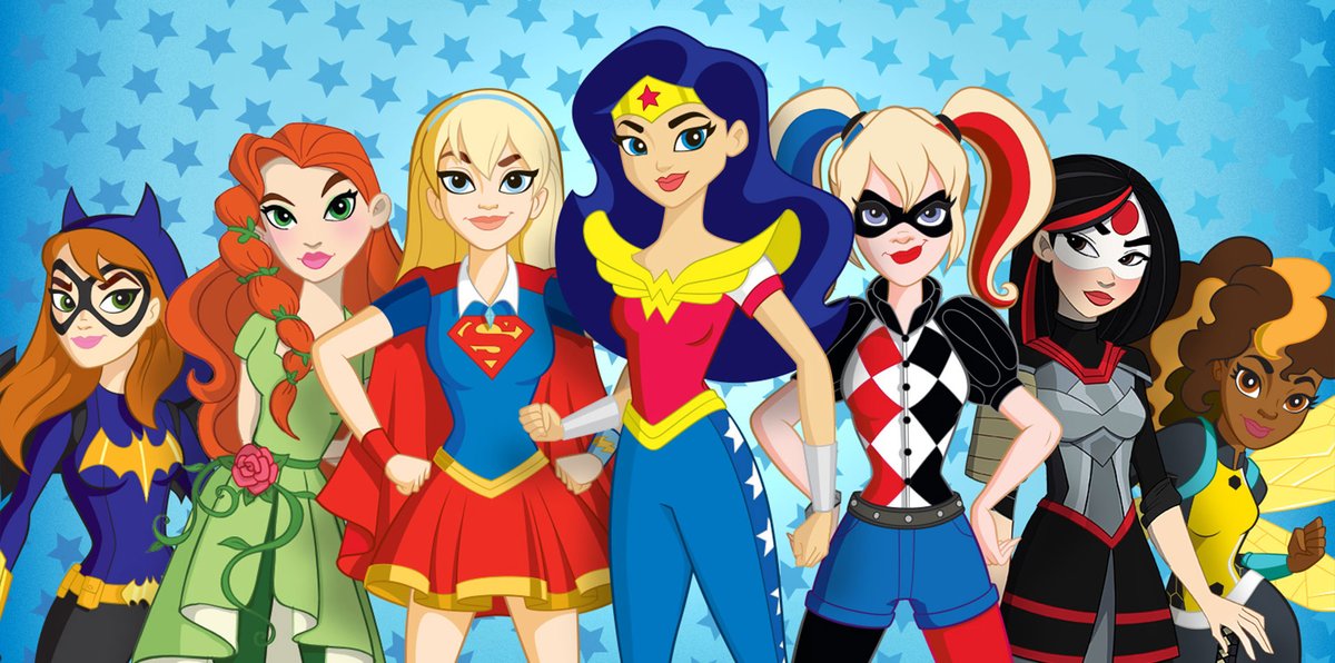 "DC Super Hero Girls" is a series of movies about teenage girls trying to go to high school and save the world at the same time. Although made for children, it's not so tedious for adult viewers, with some clever references and charming animation.