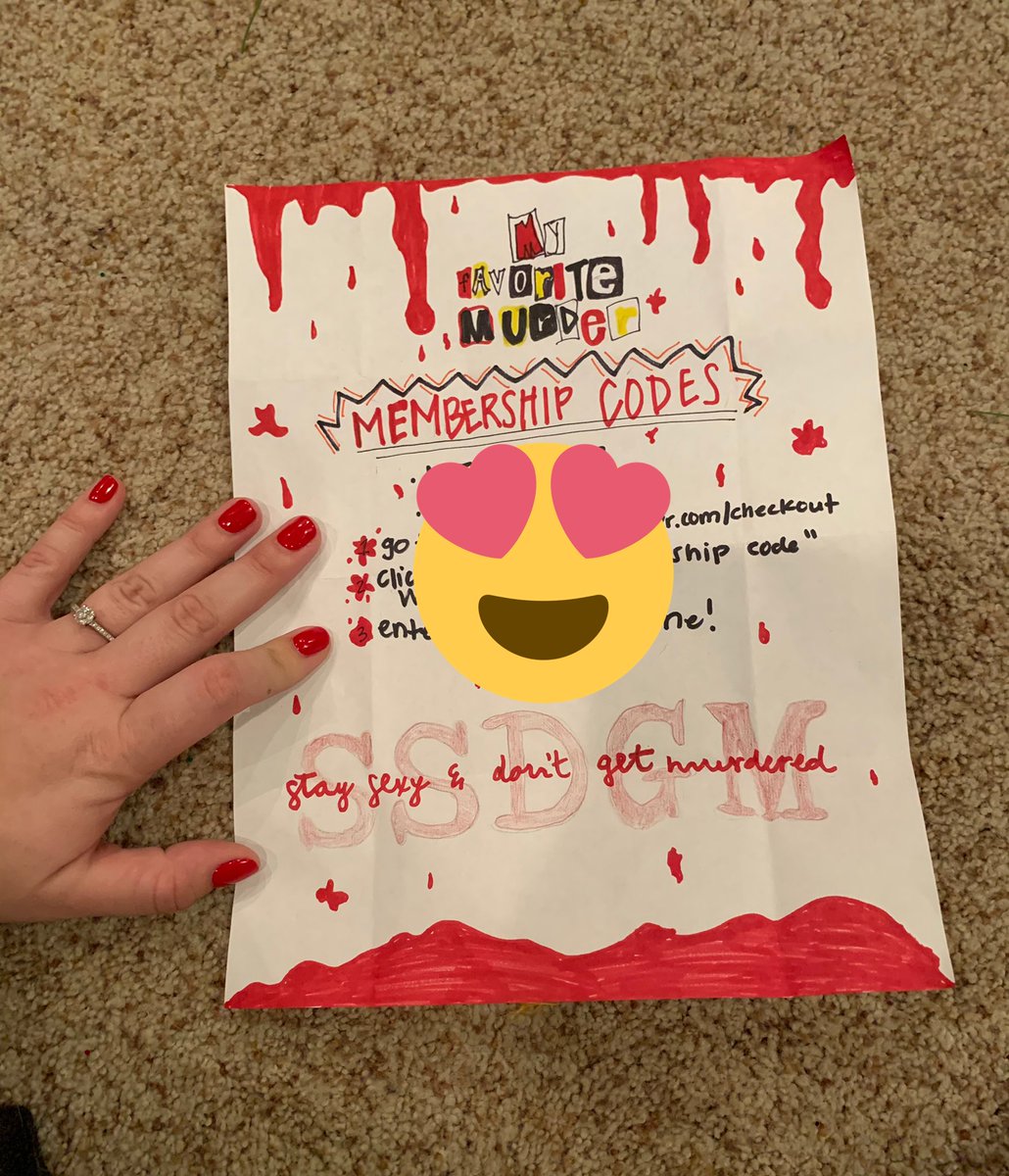 the best present I could ever ask for 😍 MERRY CHRISTMAS TO ME !! (And all the other fabulous murderinos in the world!!)  <a href="/GHardstark/">Georgia Hardstark</a> @KarenKilgariff  #fancult #MFM (<a href="/lizzyrose77/">elizabeth rose</a> is an artist)