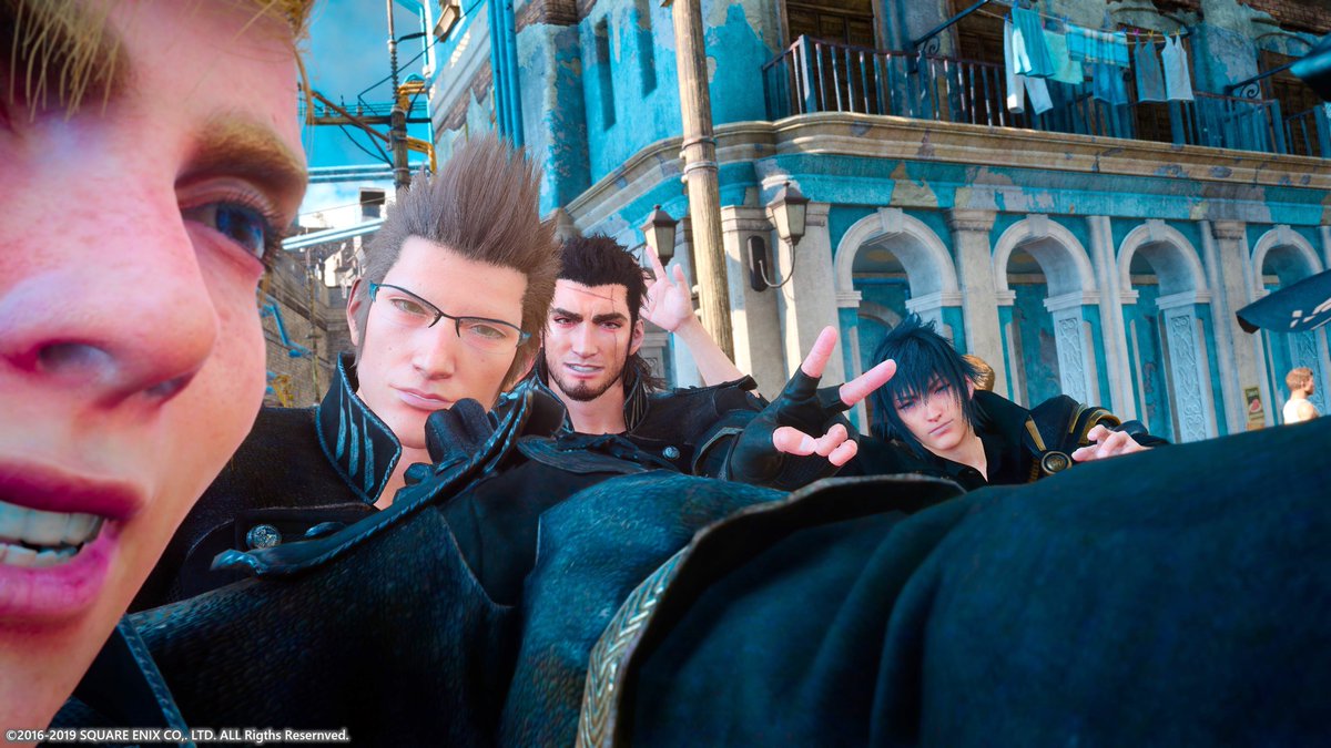 おはようございます😃
メリークリスマス🎄
今年のクリスマスは暖かいですね〜

お出かけの方、お気をつけて！
#FFXVWindowsEdition #FF15