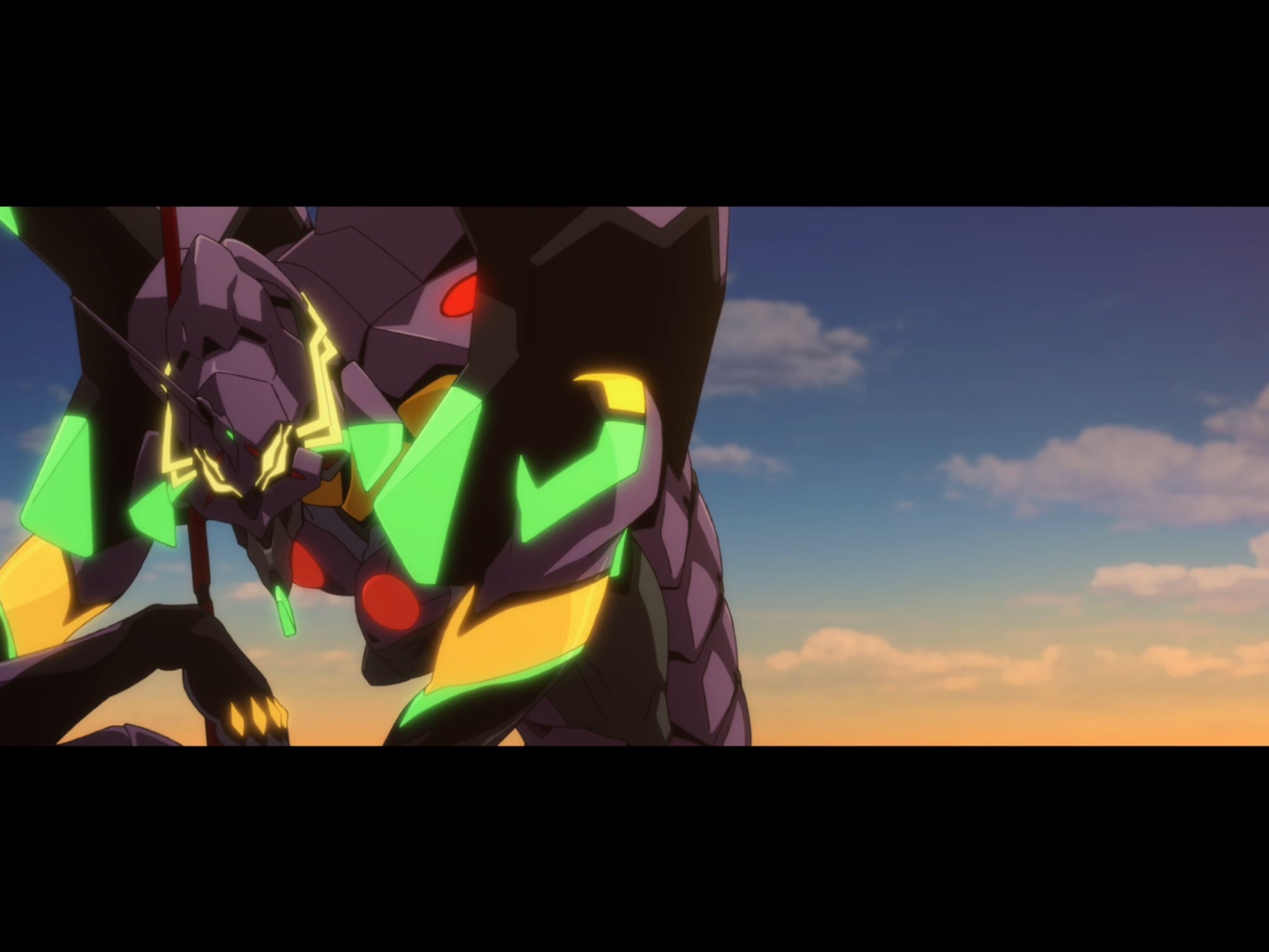 アルマロス 大号泣マン ロンギヌスの槍を持つ第13号機と カシウスの槍を構える初号機 復活ありがとう