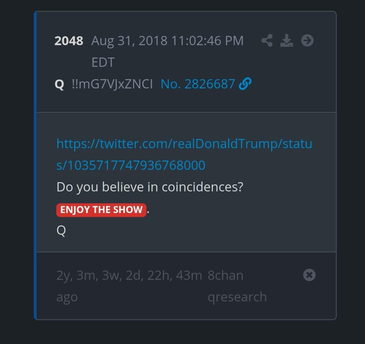 Do you believe in coincidences? At what point does it become statistically impossible? We have it all Patriots. Get some popcorn. Enjoy the show. There should be no more doubt.