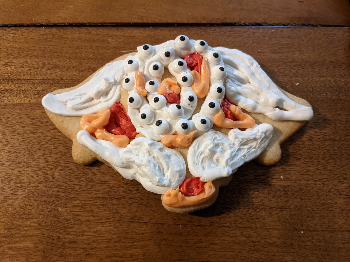 canisdemachina's tweet photo. Time for biblically accurate angel cookies. https://t.co/cawkIt395L