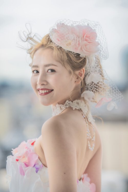ハニサクル お花のドレス お花×ピンクでロマンティックが止まらない♡〔ハニサクル〕の